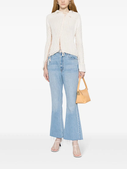 Mid-Rise Flared Jeans