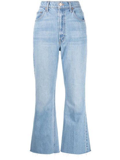 Mid-Rise Flared Jeans