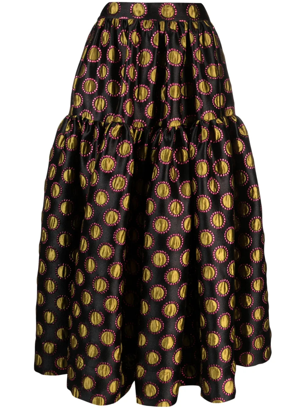 Oscar Graphic-Print Skirt