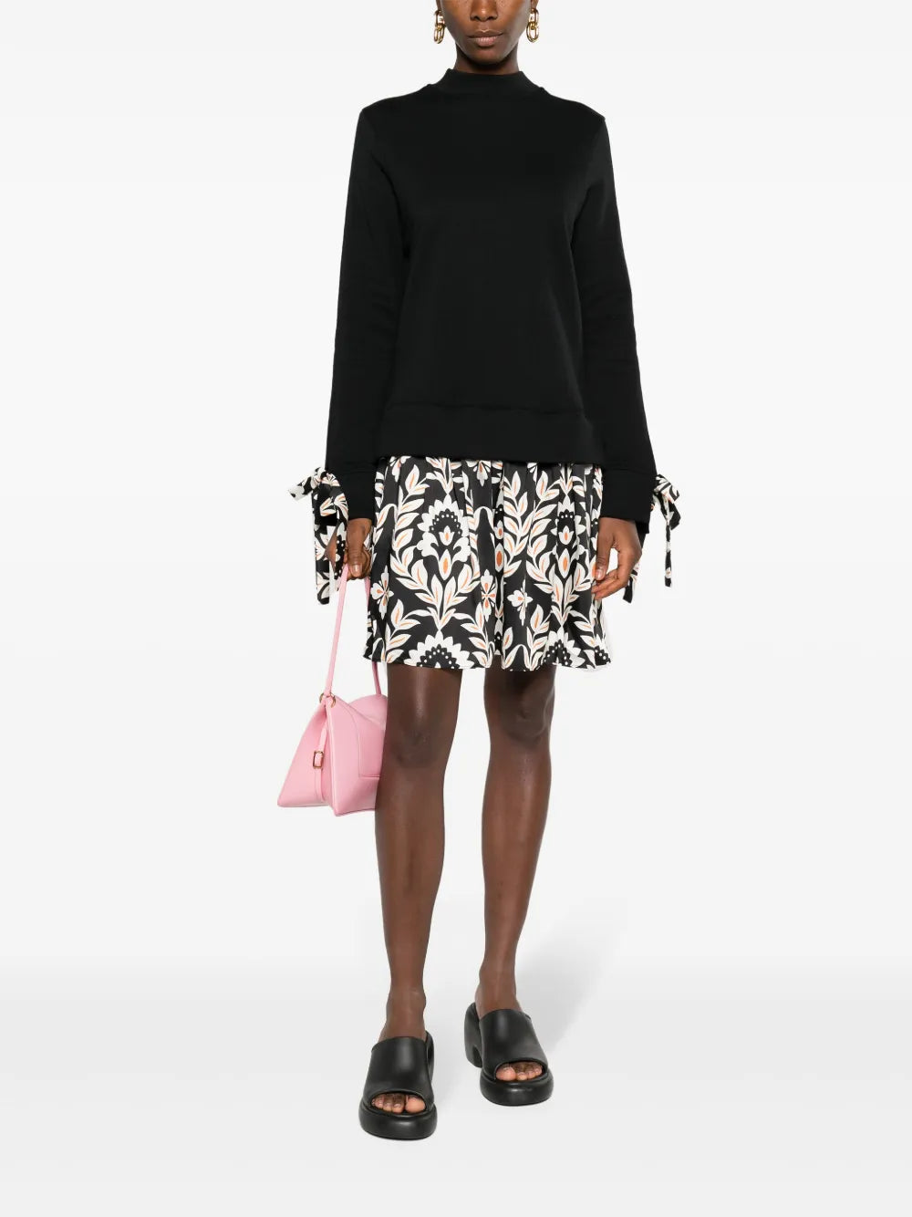 Sporty Floral-Print Minidress