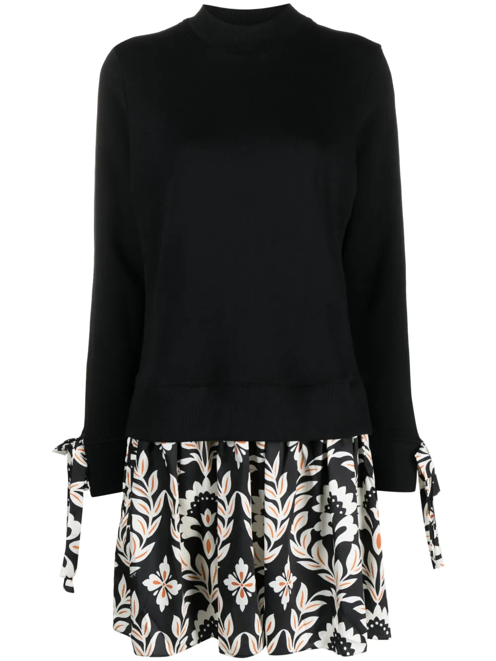 Sporty Floral-Print Minidress