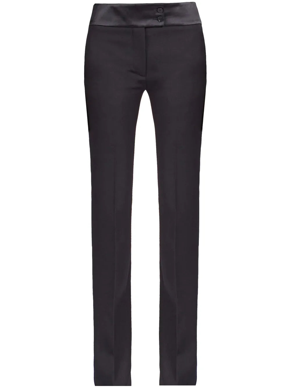 Tuxedo Straight-Leg Tailored Trousers