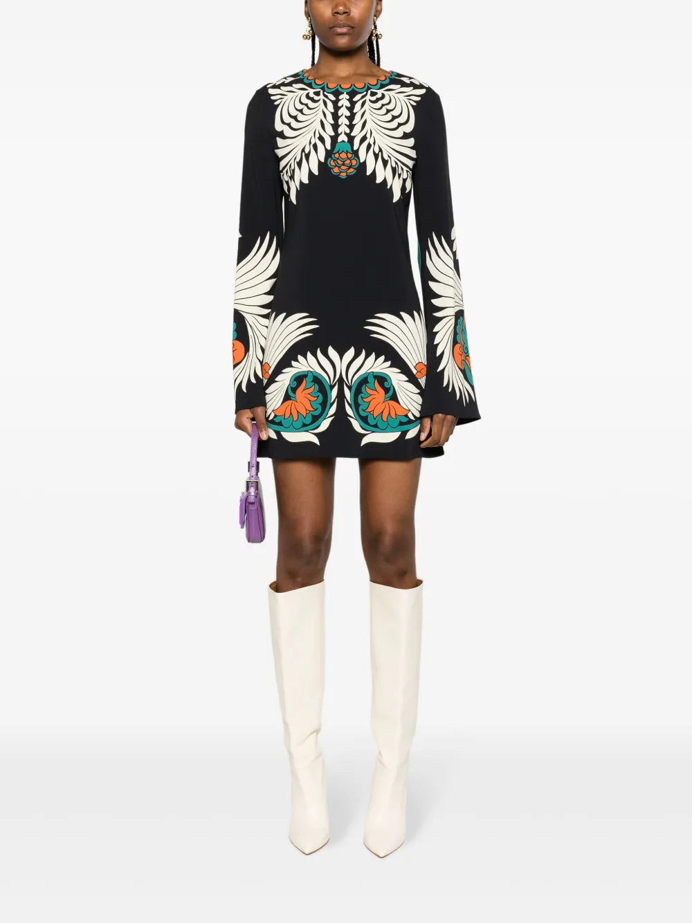 Mini Supremes-Print Swing Dress