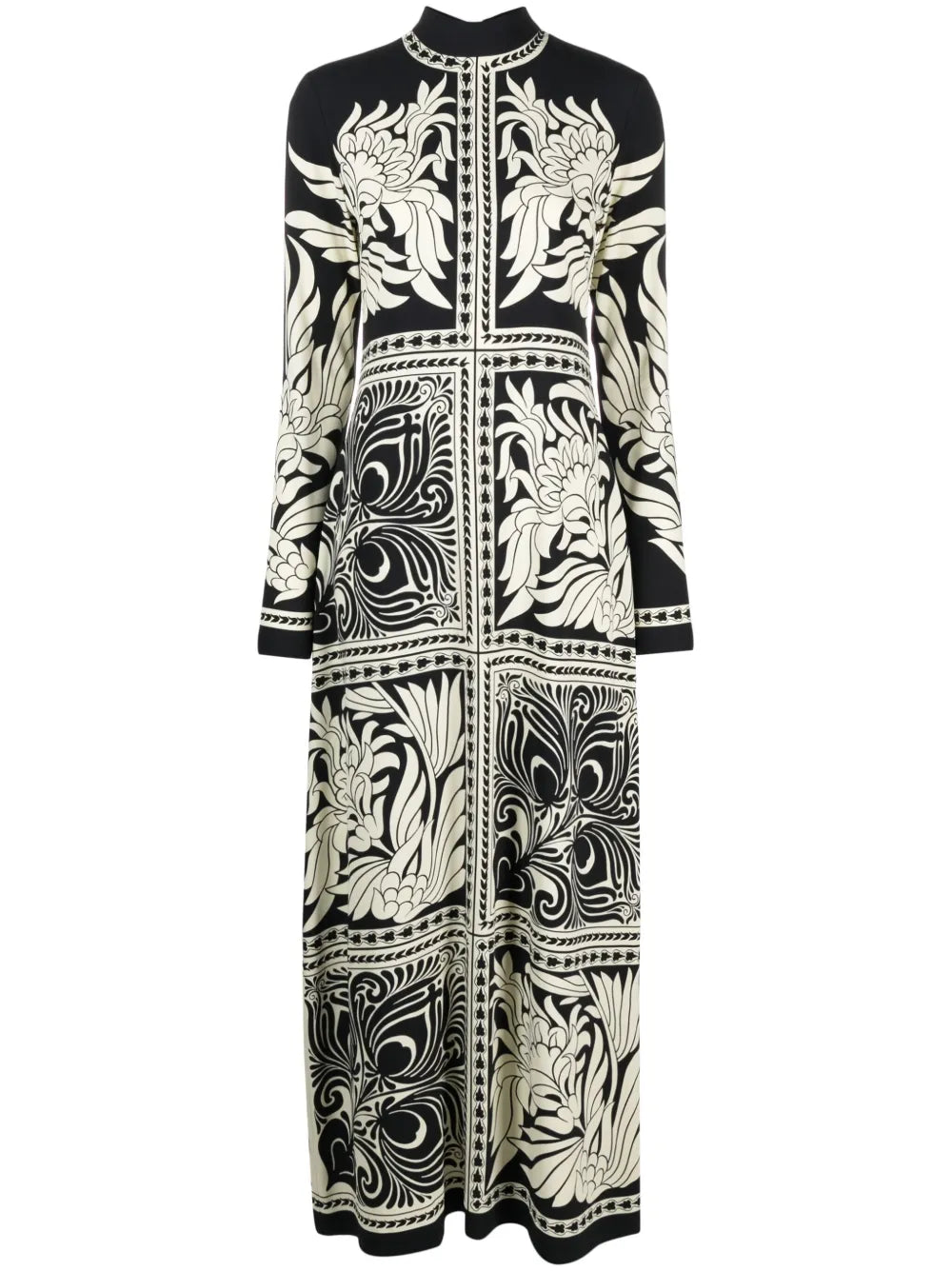 Halle Placée-Print Maxi Dress
