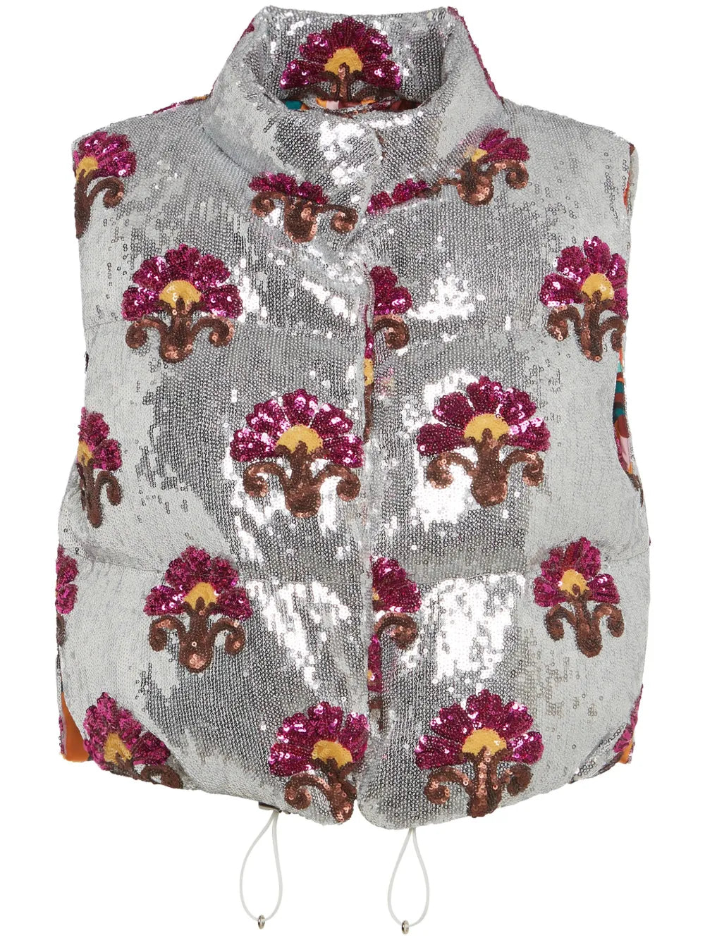 Bonbon Sequin-Embellished Gilet