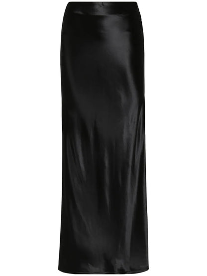 Satin Maxi Skirt