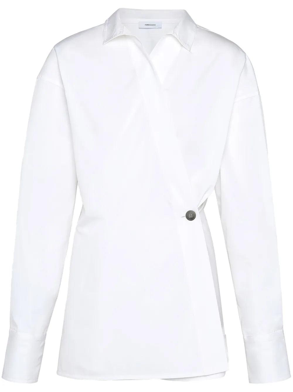 Asymmetric Cotton Shirt