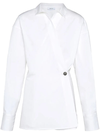 Asymmetric Cotton Shirt