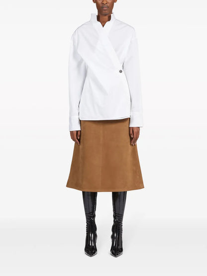 Asymmetric Cotton Shirt