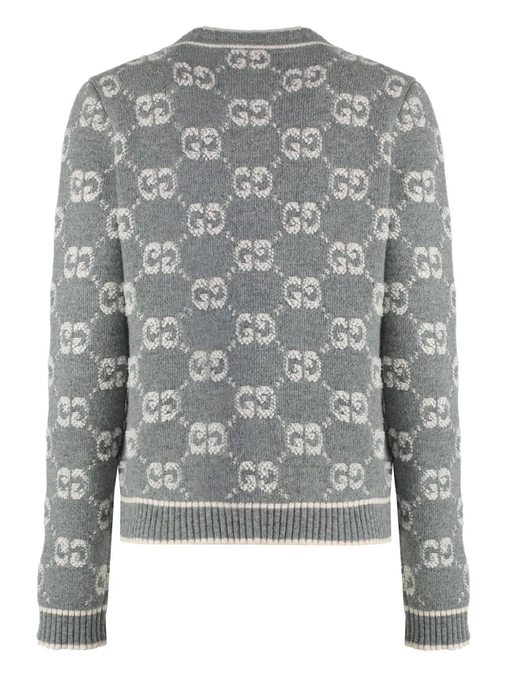 Gg Jacquard Wool Bouclé Cardigan
