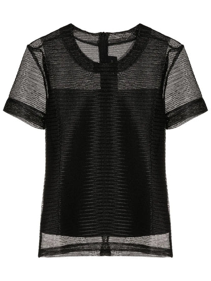 Short-Sleeve Cotton-Blend T-Shirt