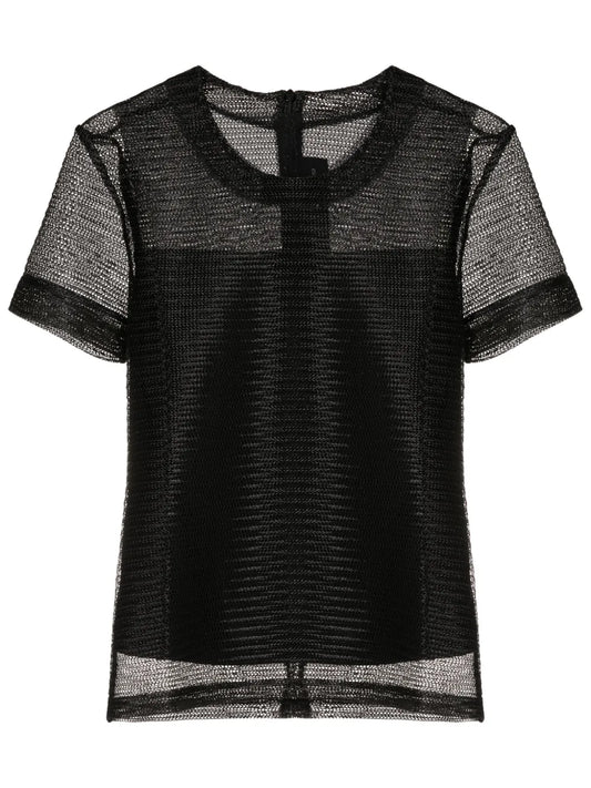 Short-Sleeve Cotton-Blend T-Shirt