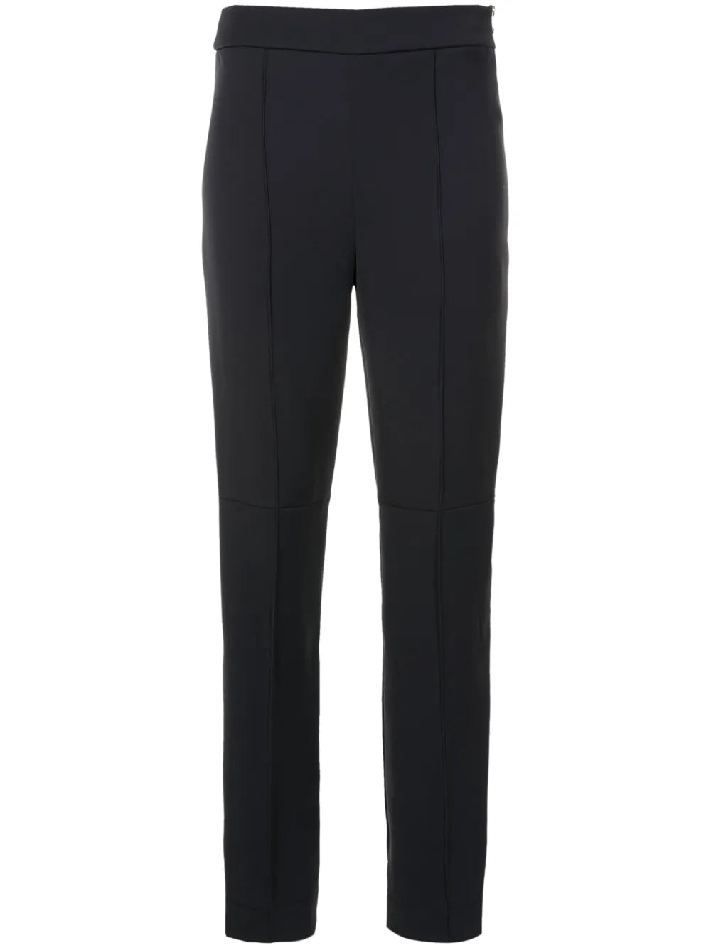 High-Waisted Straight-Leg Trousers