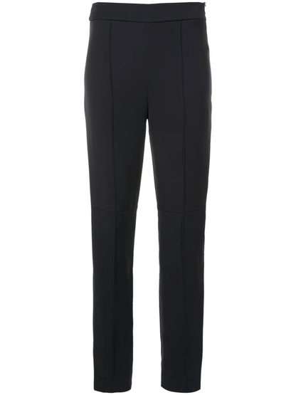 High-Waisted Straight-Leg Trousers