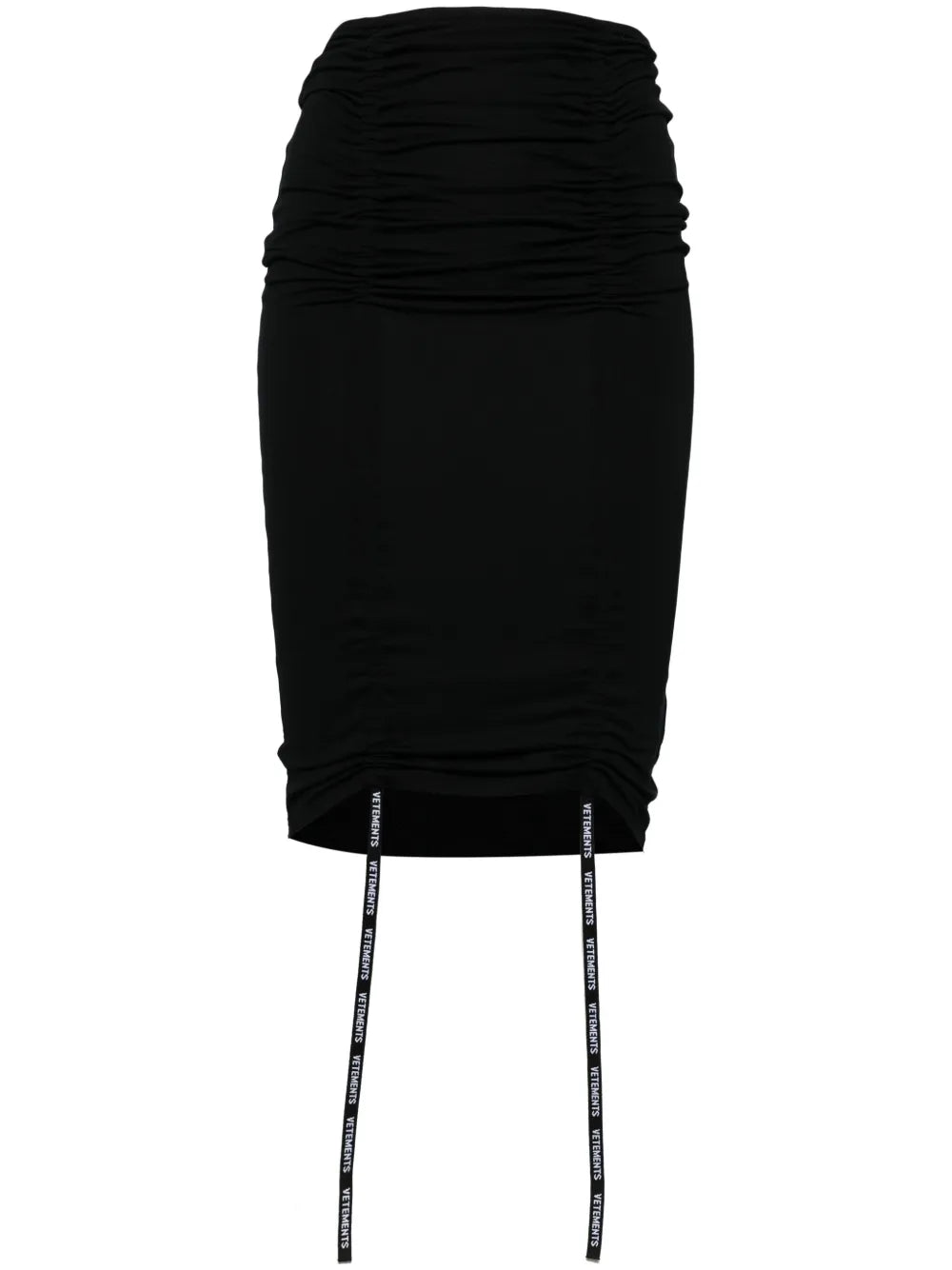 Ruched Pencil Skirt