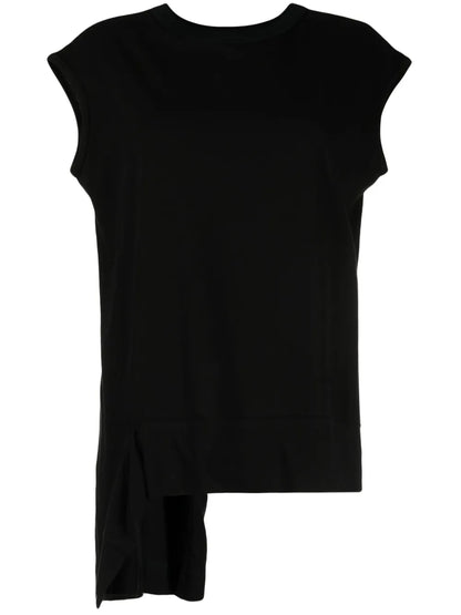 Asymmetric Cotton T-Shirt