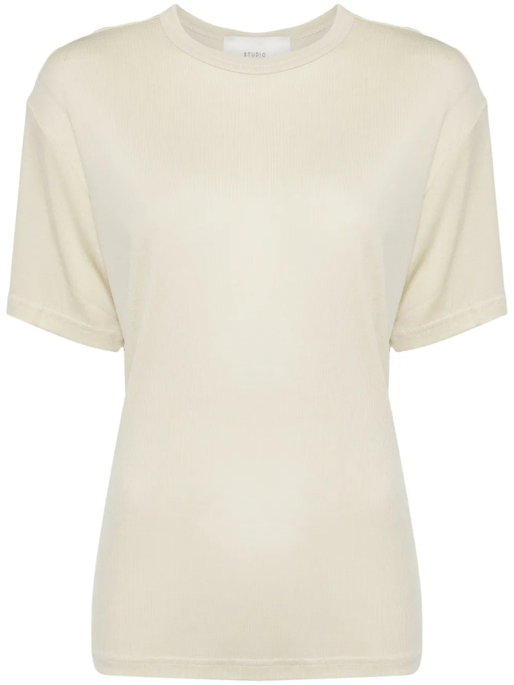Crew-Neck Lyocell T-Shirt