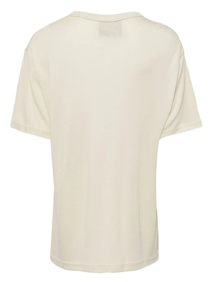 Crew-Neck Lyocell T-Shirt