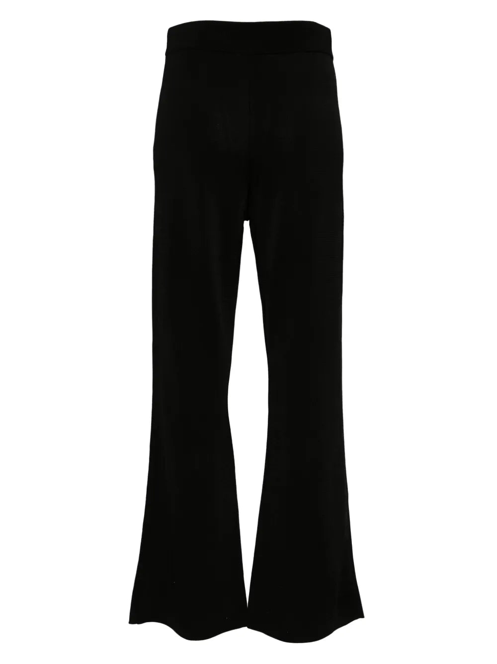 High-Waist Flared Trousers