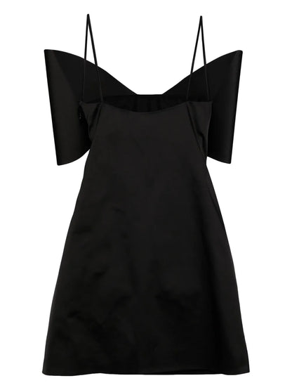 Le Cadeau Organza Mini Dress
