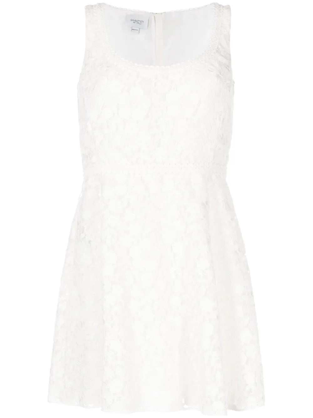 Sleeveless Lace Mini Dress