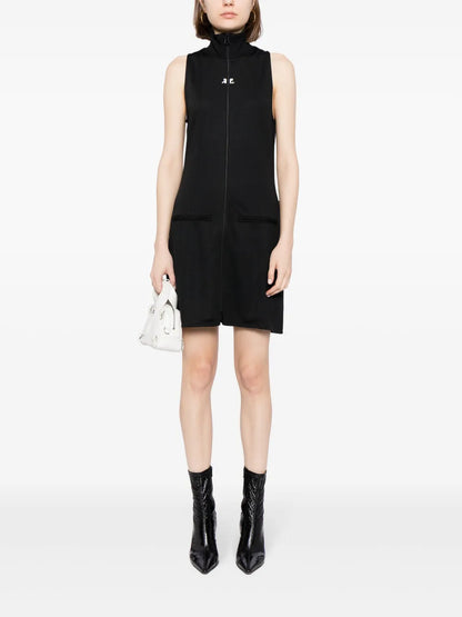 Interlock Logo-Embroidered Minidress