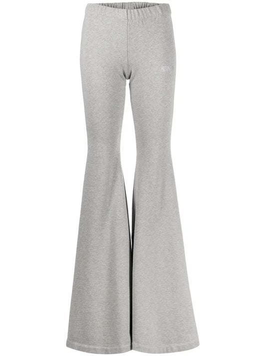 Logo-Print Flared Leggings