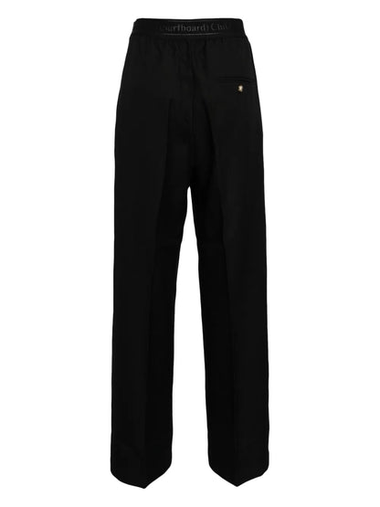 Logo-Waistband Trousers
