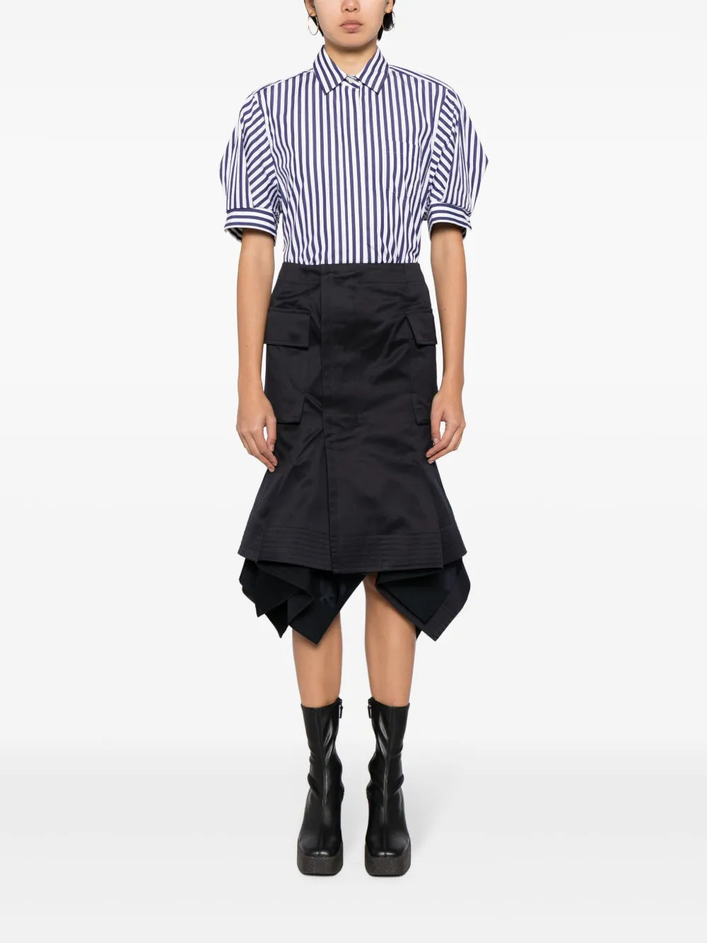 Asymmetric Cargo Skirt