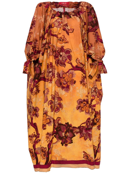 Aretusa Floral-Print Dress