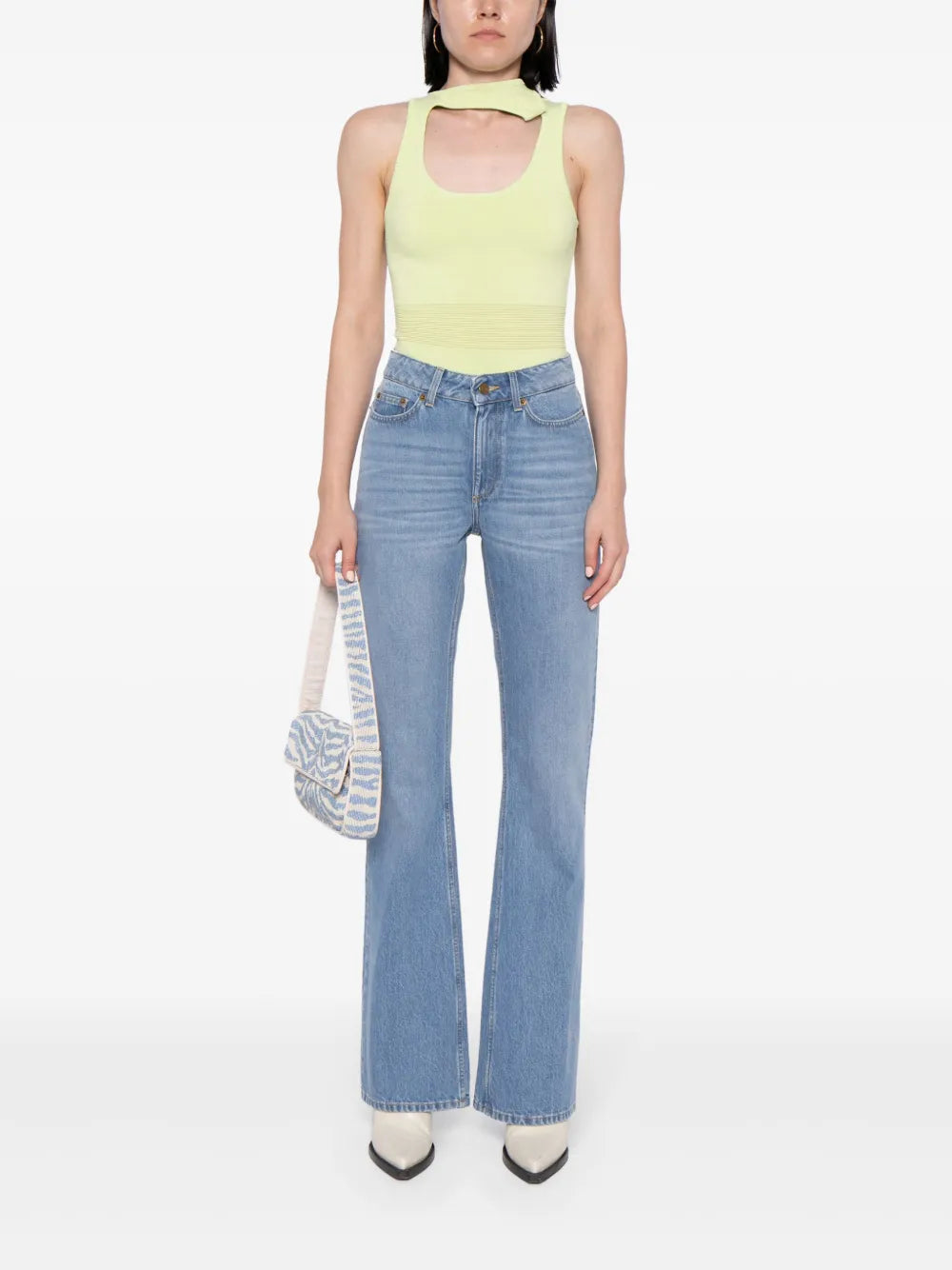 High-Rise Flared Jeans