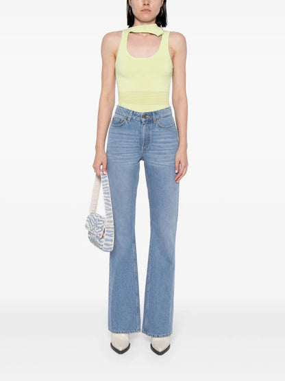 High-Rise Flared Jeans