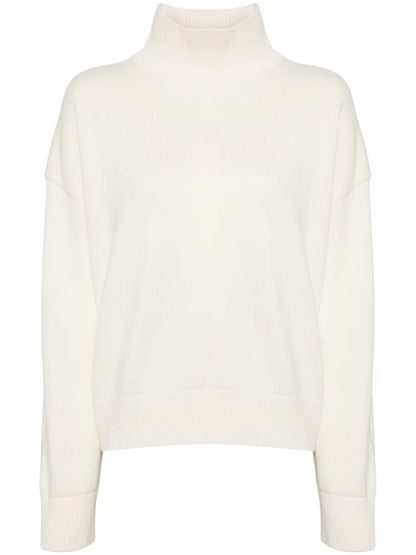Roll-Neck Knitted Jumper