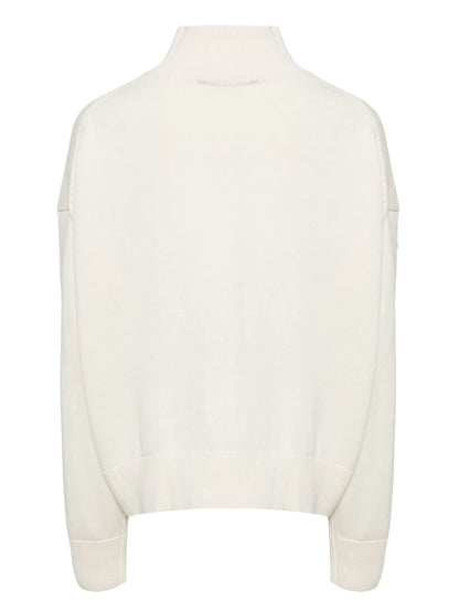 Roll-Neck Knitted Jumper