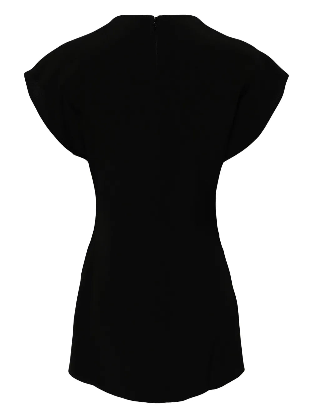 Cap-Sleeved Peplum Top