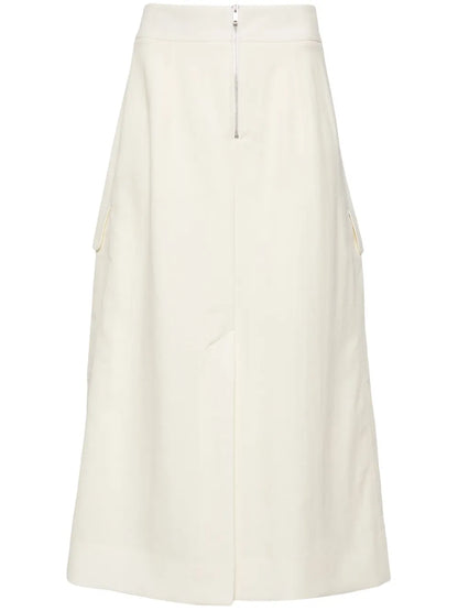 Tyrell Cotton-Blend Skirt