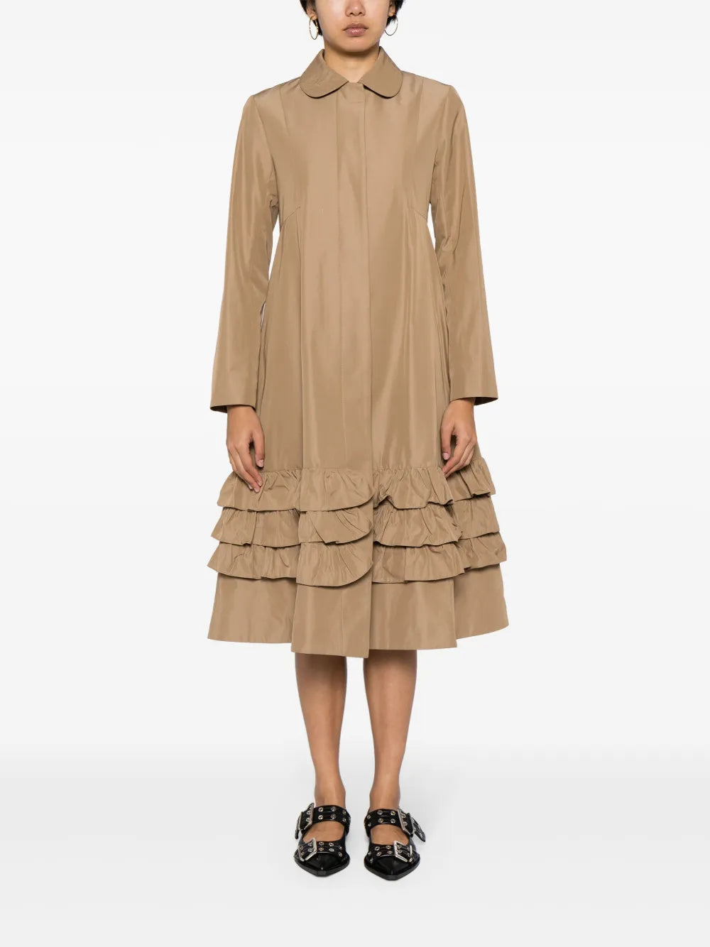 Lacey Ruffled Coat