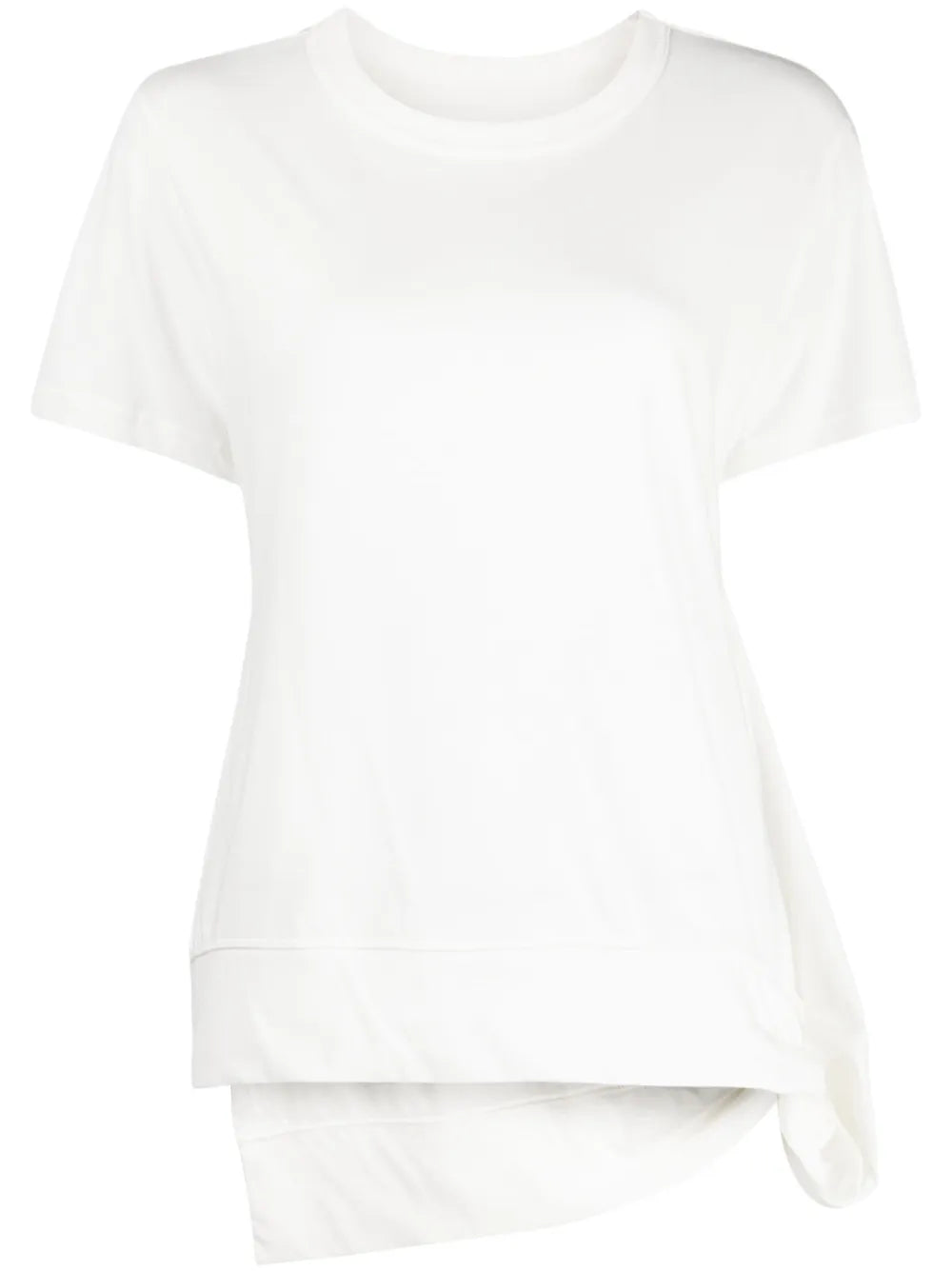 Asymmetric Cotton T-Shirt