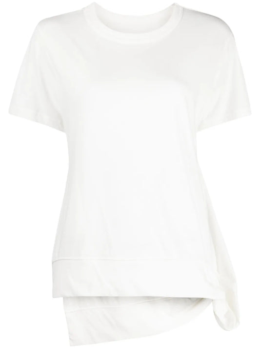 Asymmetric Cotton T-Shirt