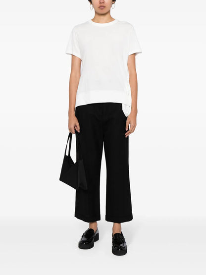 Asymmetric Cotton T-Shirt