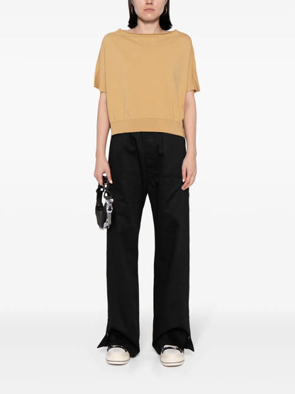 Cropped Cotton T-Shirt