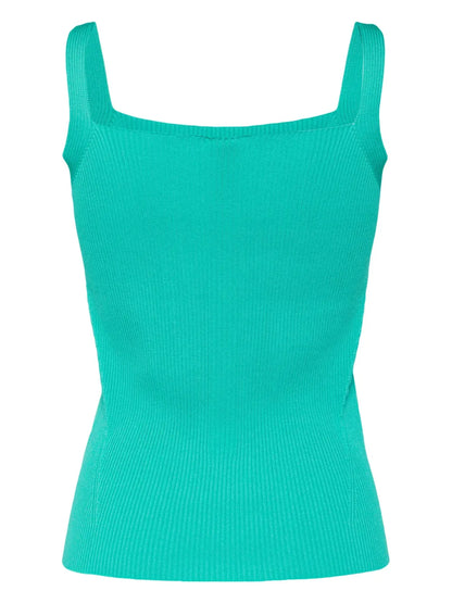 Portrait Square-Neck Tank Top