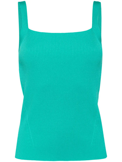 Portrait Square-Neck Tank Top