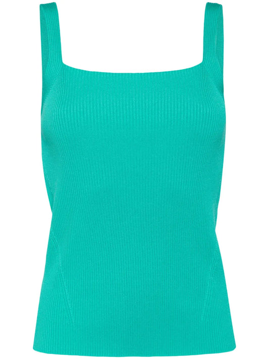 Portrait Square-Neck Tank Top