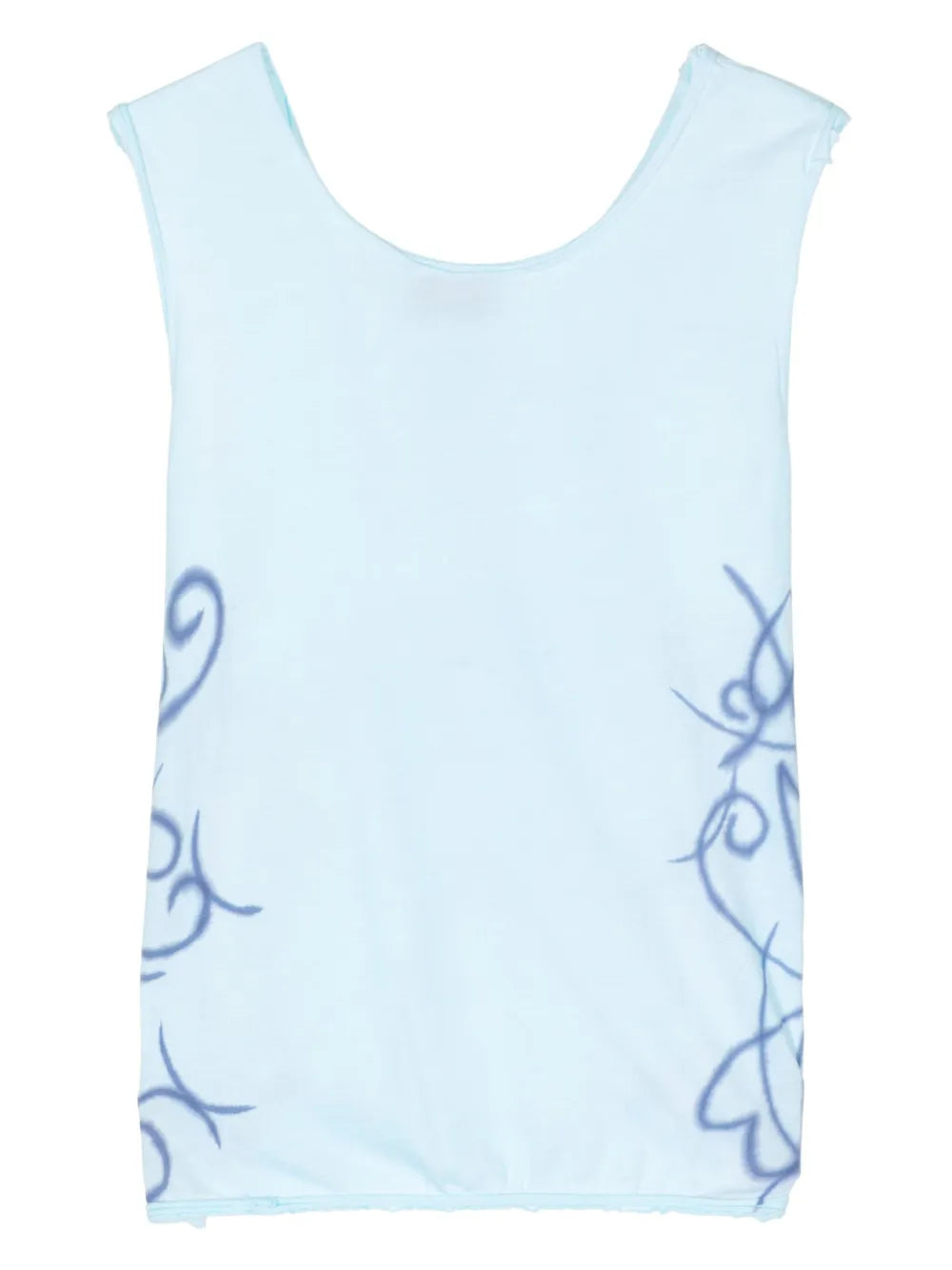 Twist-Front Organic-Cotton Top