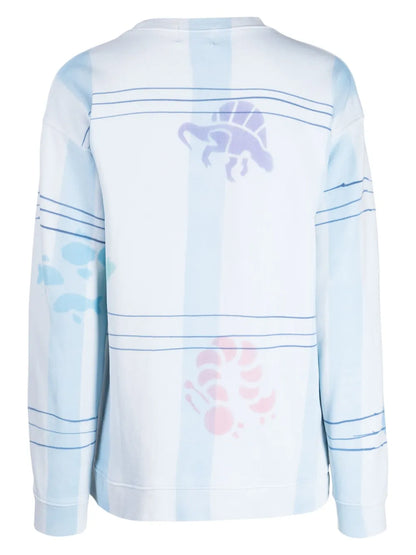 Graphic-Print Cotton Sweatshirt