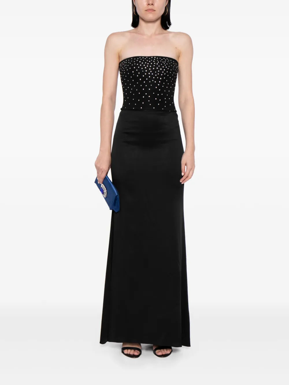 High-Waist A-Line Maxi Skirt