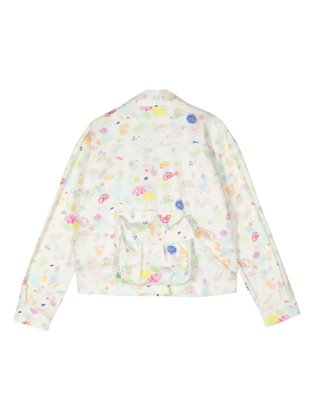Bloom Doodle Cotton Twill Jacket
