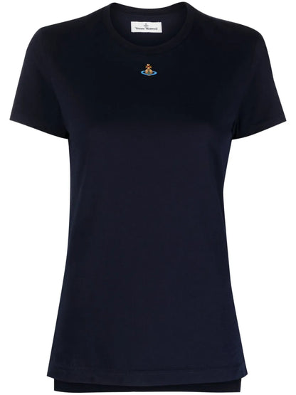 Orb-Embroidered Short-Sleeve T-Shirt
