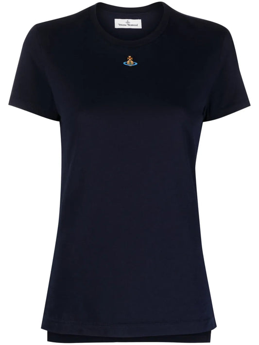 Orb-Embroidered Short-Sleeve T-Shirt